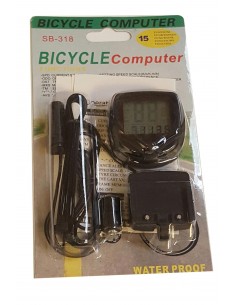 Ciclocomputer Sunding SB-318 Cu Fir LCD Backlight 15 Functii