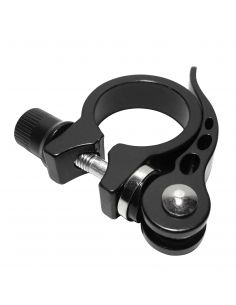 Colier Tija Sa 28.6 mm, Aluminiu, Quick Release, Negru