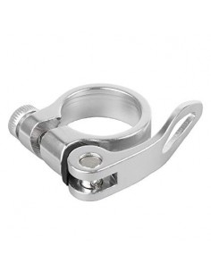 Colier Tija Sa 31.8 mm, Aluminiu, Quick Release, Argintiu