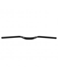 Ghidon Aluminiu Semi-Curbat, 31.8mm, L-680mm, Negru