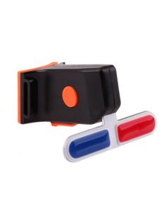 Lampa Spate Lumini Rosu - Albastru, Led, Incarcare USB