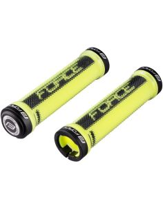 Mansoane Force Logo, locking, fluo - negru, 128 mm