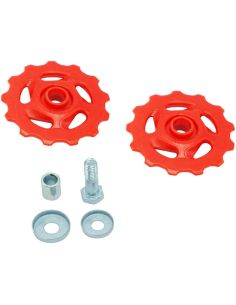 Rotite Schimbator Spate 13T, Rosu, 2 Buc